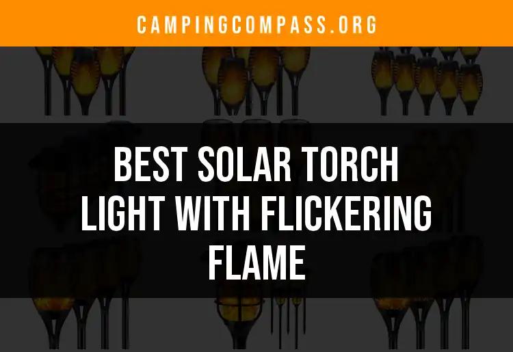 13 Best Solar Torch Lights with Flickering Flame