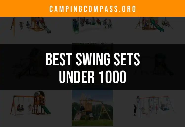 12 Affordable Swing Sets Under 1000 You'll Love