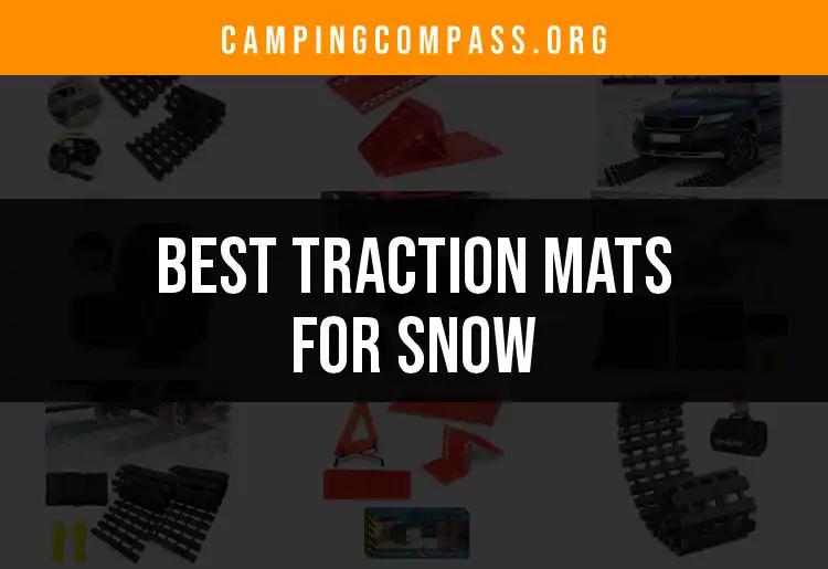 11 Best Traction Mats for Snow to Get You Unstuck