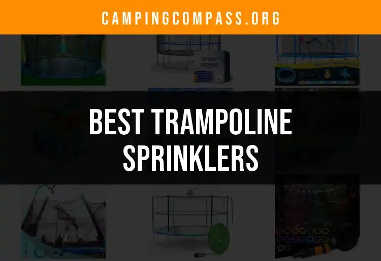 13 Irresistible Trampoline Sprinklers for Summer Fun